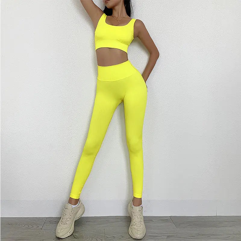 Seamless Thread Yoga Apparel