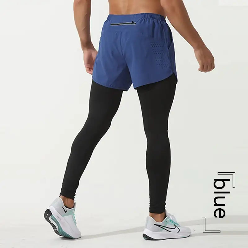 Men's Quick Dry Elastic Fitness Running Pants