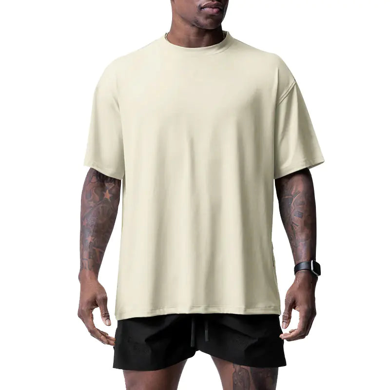 Men's Loose Fit Quick-Dry Casual T-Shirt - Summer Wear