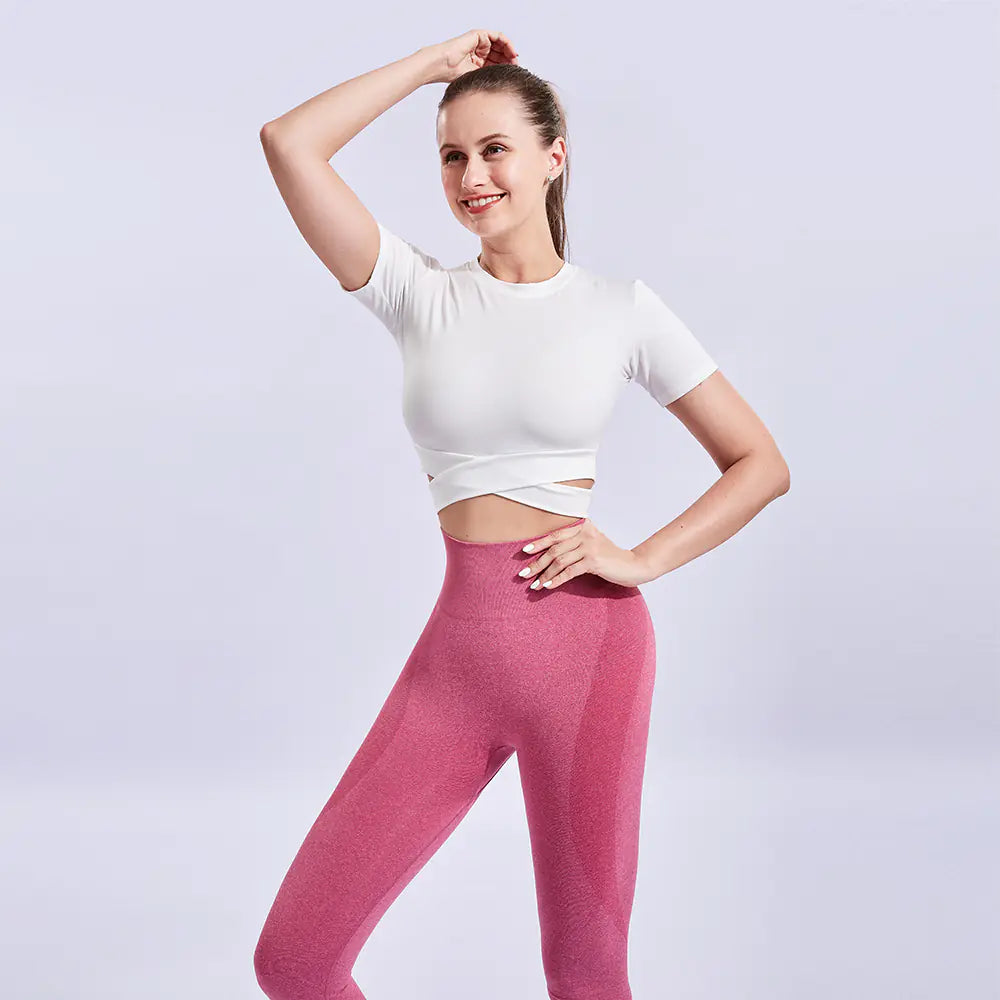 High Waist Seamless Stretch Leggings for Women