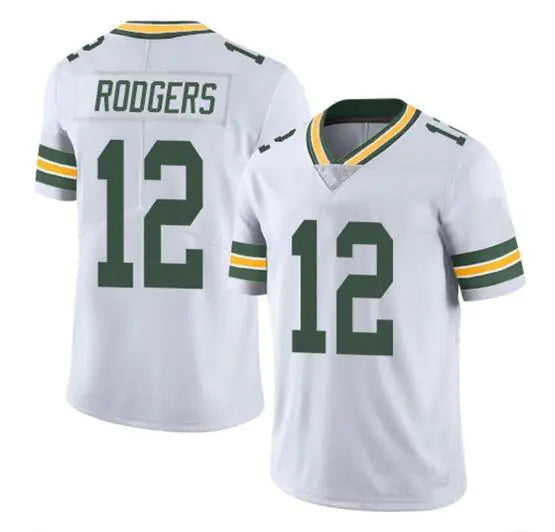 Green Curve Packers #9 Watson Jersey #10 Love Football Jersey