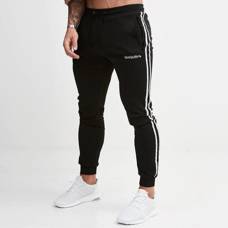 Men's Slim Fit Sports Pants for Autumn and Winter