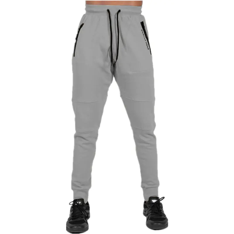 Men's Plus Size Slim Fit Running Pants for Autumn/Winter