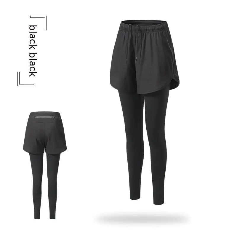 Men's Quick Dry Elastic Fitness Running Pants